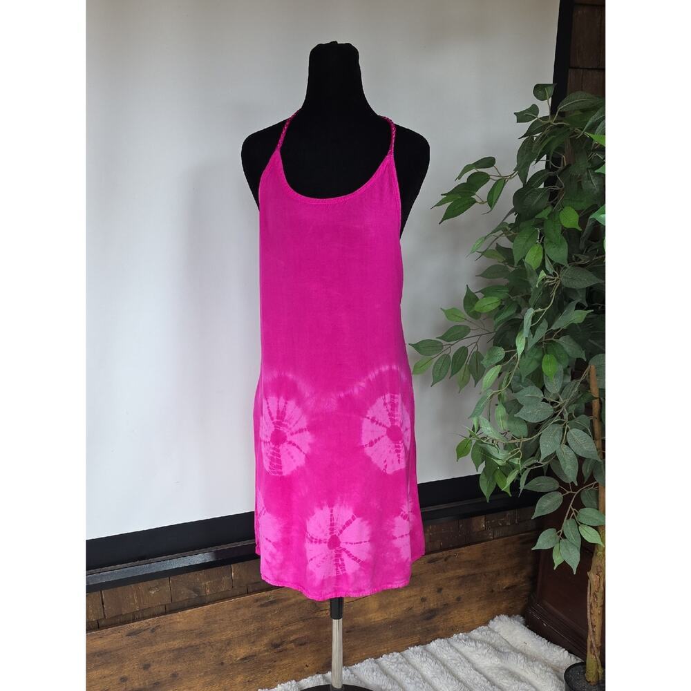 raya sun Hot Pink Spaghetti-Strap Slip